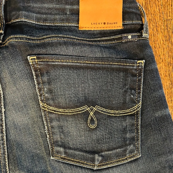 Lucky Brand Lolita Boot Cut Dark Blue Jeans​ / Size 4/27 - Picture 5 of 7